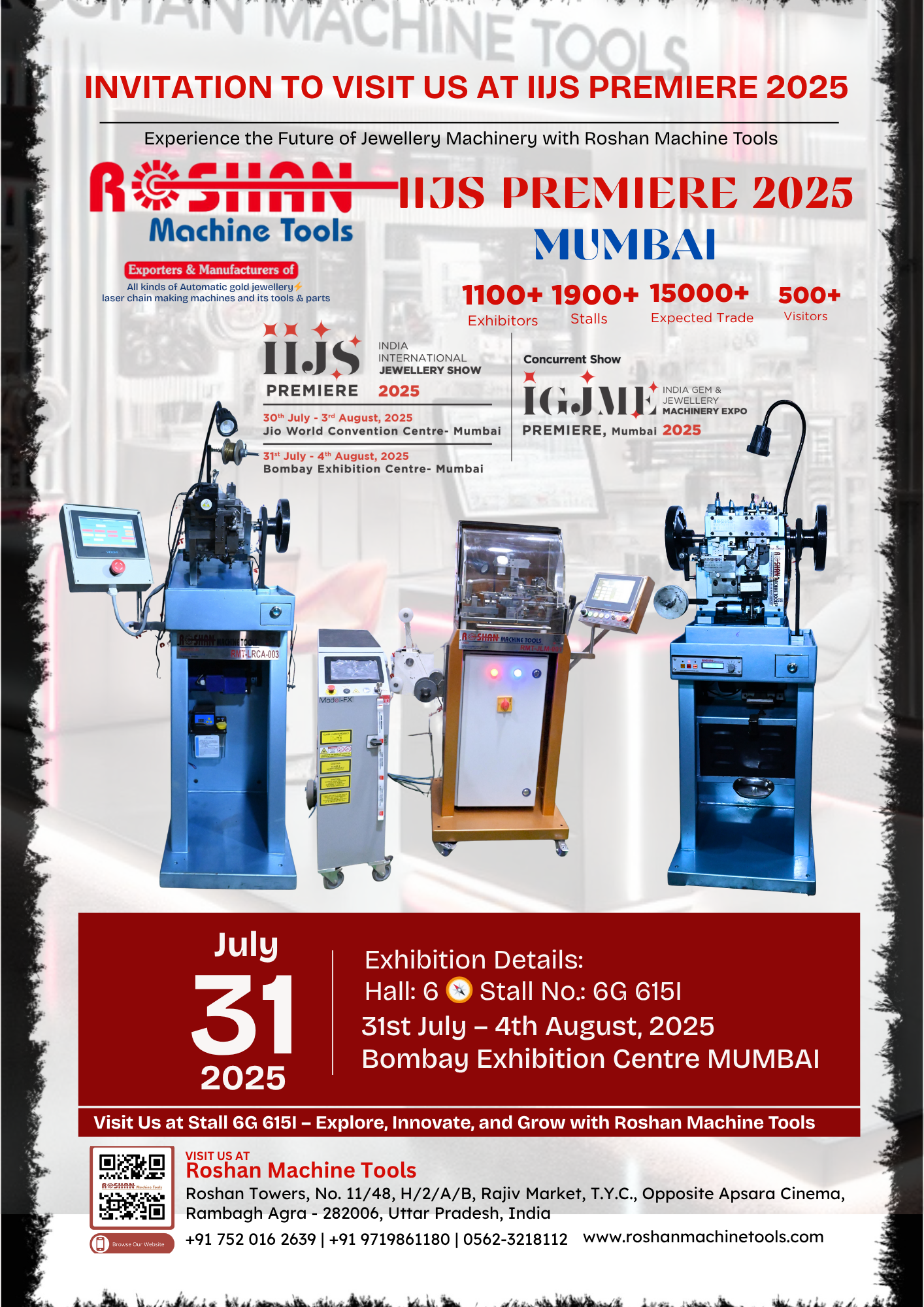 Roshan Machine Tools Exhibition