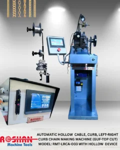 Automatic Hollow Cable, Curb, Left-Right Curb Chain Machine