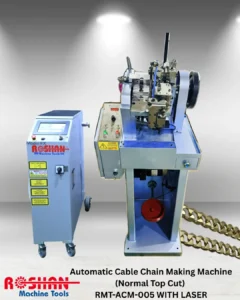 Automatic Cable Chain Making Machine with Laser – RMT-ACM-005