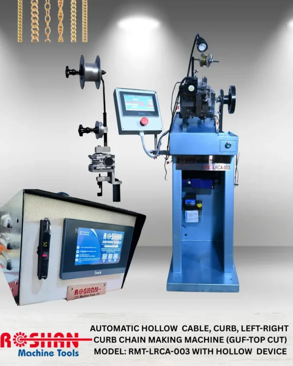 Automatic Hollow Cable, Curb, Left-Right Curb Chain Machine – RMT-LRCA-003